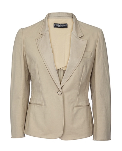 Dolce & Gabbana One Button Blazer, front view