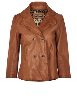 Dolce & Gabbana Leather Jacket, Jackets - Designer Exchange