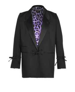 Dolce & Gabbana Blazer, Mens, Virgin Wool, Black, SZ XS, 3*