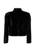 Dolce & Gabbana Velvet Tuxedo Cropped Jacket, back view