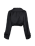 Dolce & Gabbana Cropped Double Breasted Bomber Jacket, back view