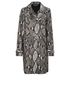 DVF Snake Print Zipped Jacket, front view