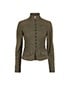 Diane Von Furstenberg Military Jacket, front view