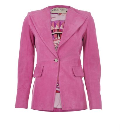 Emilio Pucci Single Breasted Blazer, front view