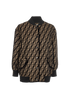 Fendi FF Velvet Bomber, front view