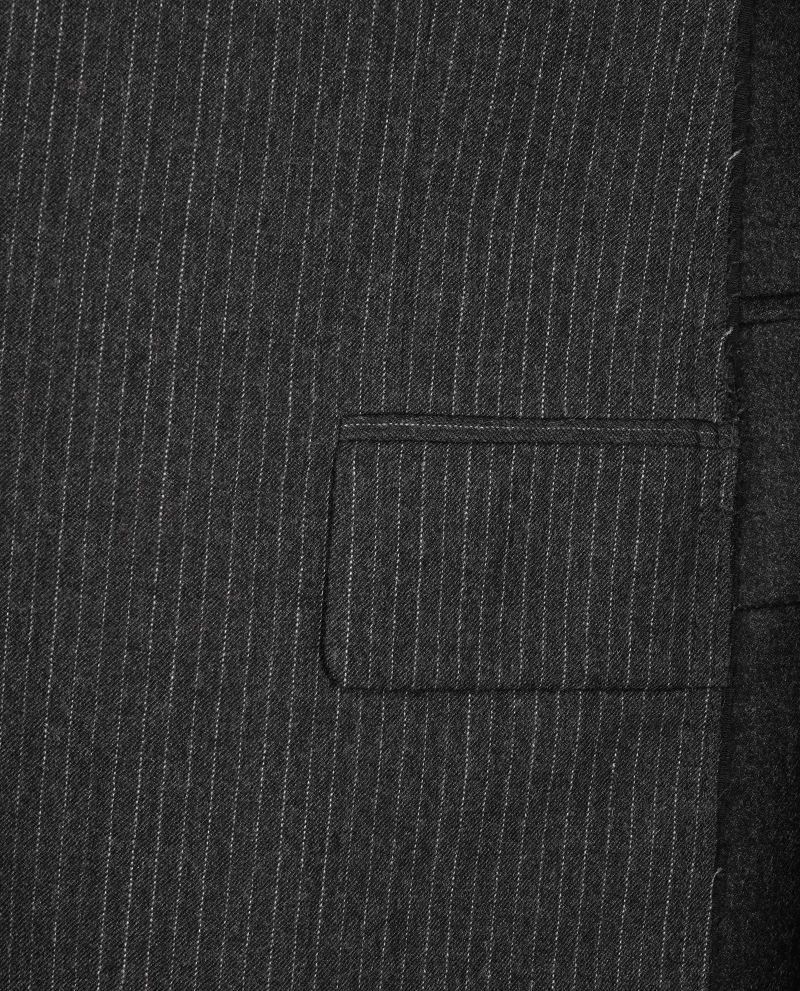 Fendi Flannel Pinstripe Blazer, &pound;395, Clothing, Grey, Wool, Other view