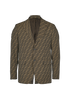 Fendi FF Blazer, £795, Clothing, Brown, Polyester Mix, Front view