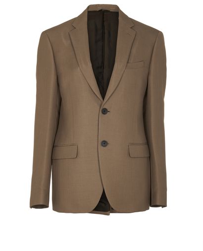 Fendi Tailored Blazer, £250, Clothing, Brown, Wool, Front view