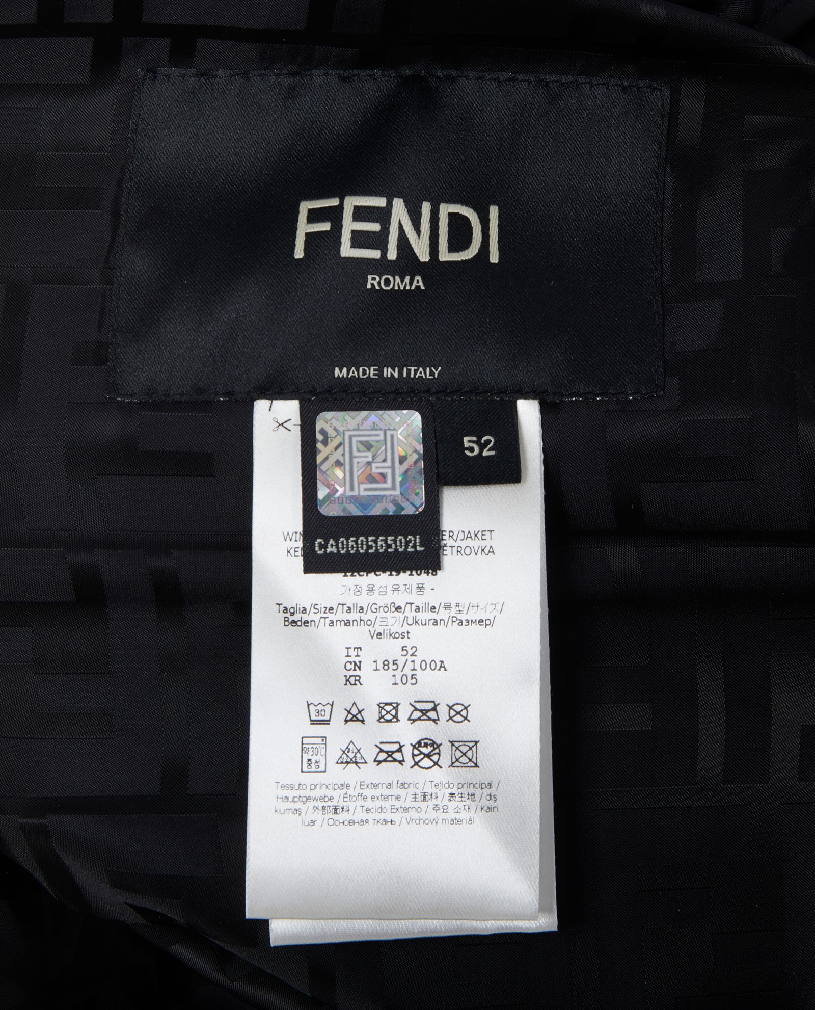 Fendi 365 label on sale