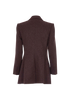Gabriela Hearst Tailored Blazer, &pound;180, Clothing, Brown, Wool, Back view