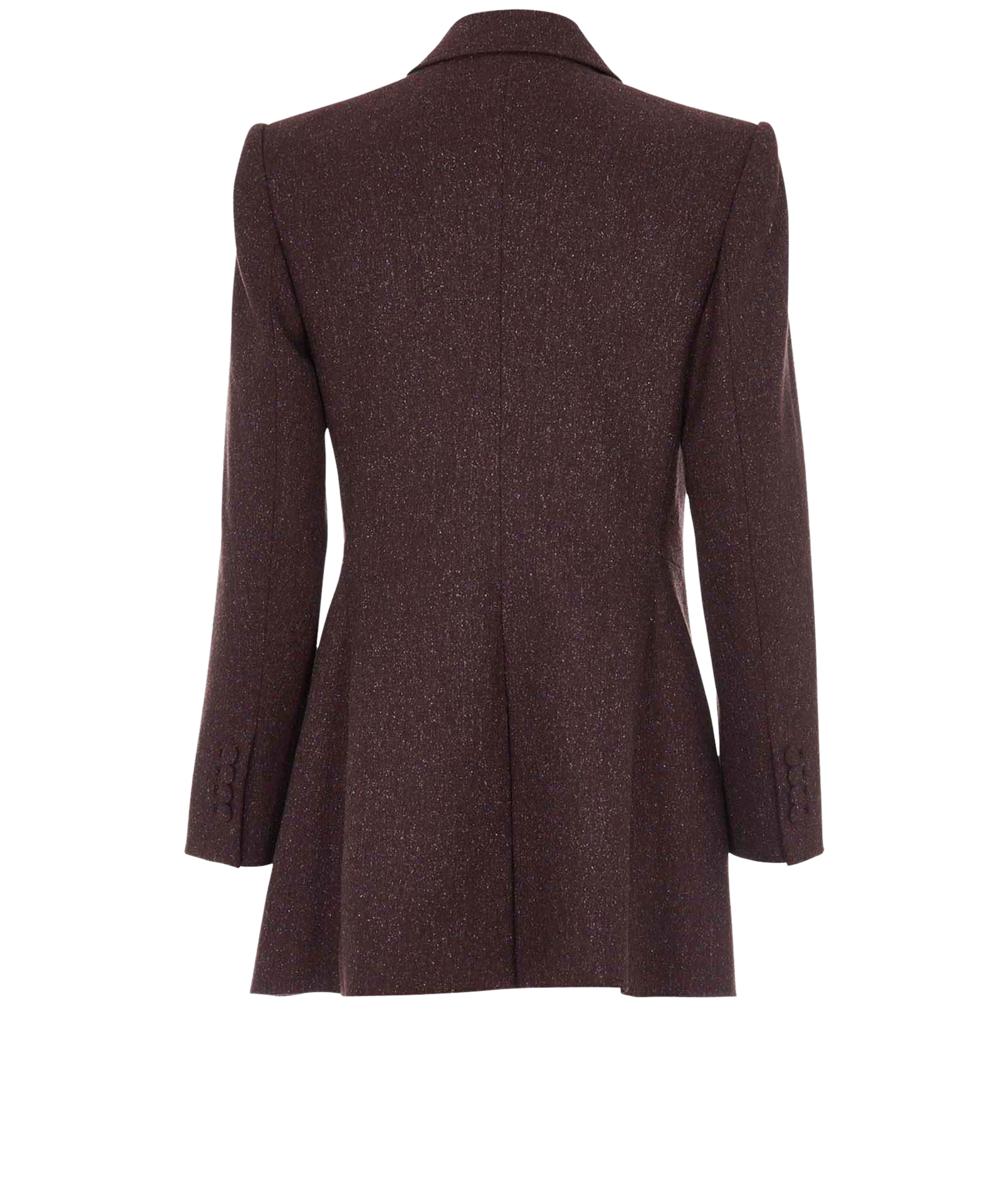 Gabriela Hearst Tailored Blazer, &pound;180, Clothing, Brown, Wool, Back view