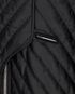 Ganni Recycled Ripstop Quilted High Neck Long Coat, side view