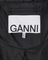 Ganni Recycled Ripstop Quilted High Neck Long Coat, bottom view