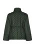 GANNI Recycled Ripstop Quilted High Neck Jacket, back view