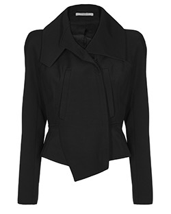 Givenchy Crop Jacket, Wool, Black, UK 8