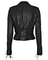 Givenchy Leather Jacket, back view