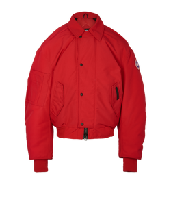 Canada Goose Reflective Bomber, Down, Red, Sz S, 2*