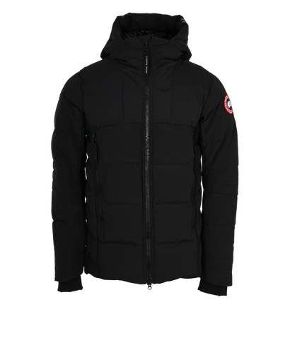 Canada Goose Puffer Jacket, &pound;375, Clothing, Black, Polyester (Polymer), Front view