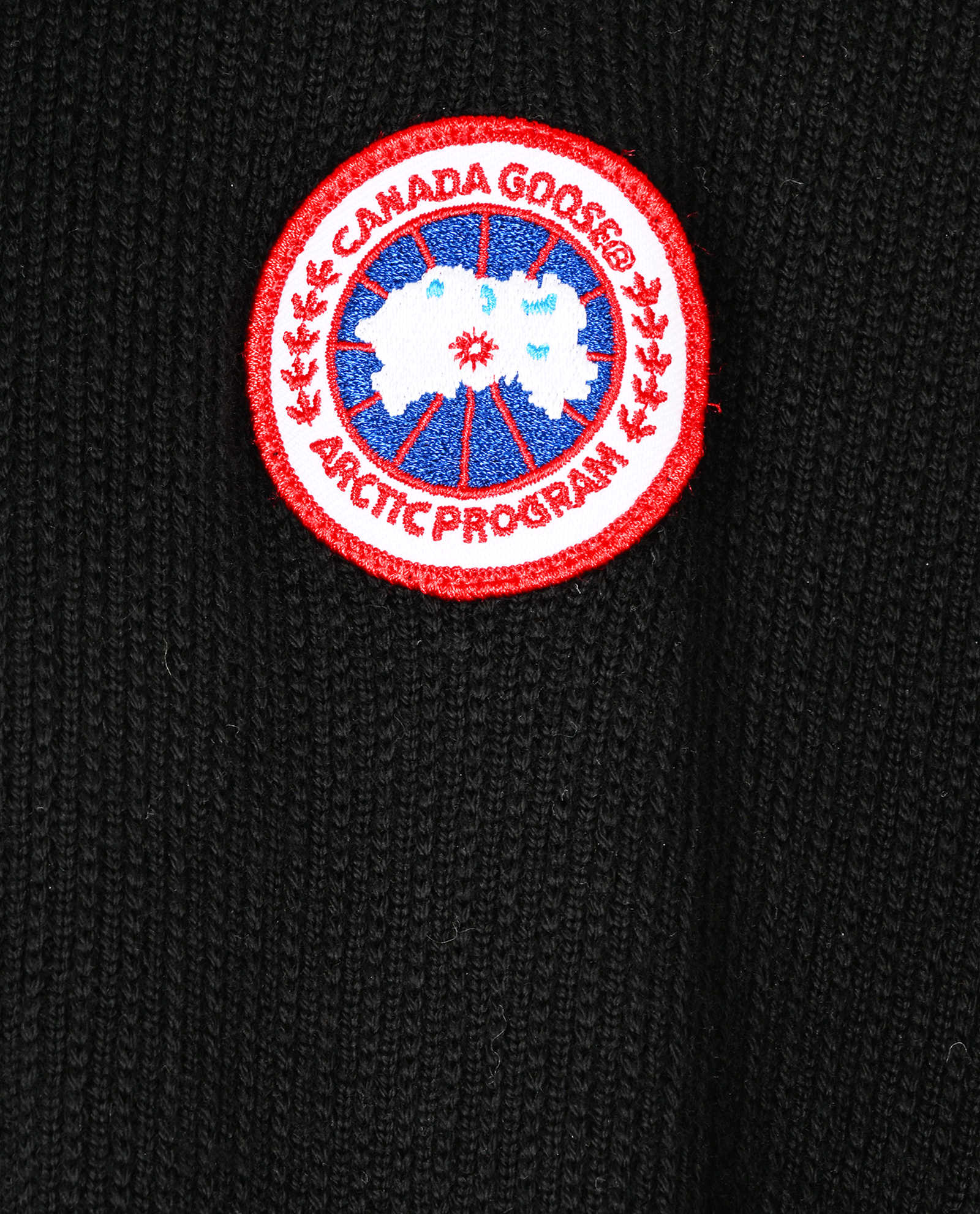 Canada Goose Hybridge Knitted Down Jacket, &pound;375, Clothing, Black, Down Feathers/Polyester (Polymer)/Wool, Other view