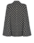 Gucci Logo Cape, back view