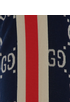 Gucci GG Jacquard Jacket, &pound;825, Clothing, Blue/Cream/Red, Cotton, Other view