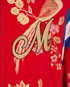 Gucci Velour Red Floral Track Jacket, other view