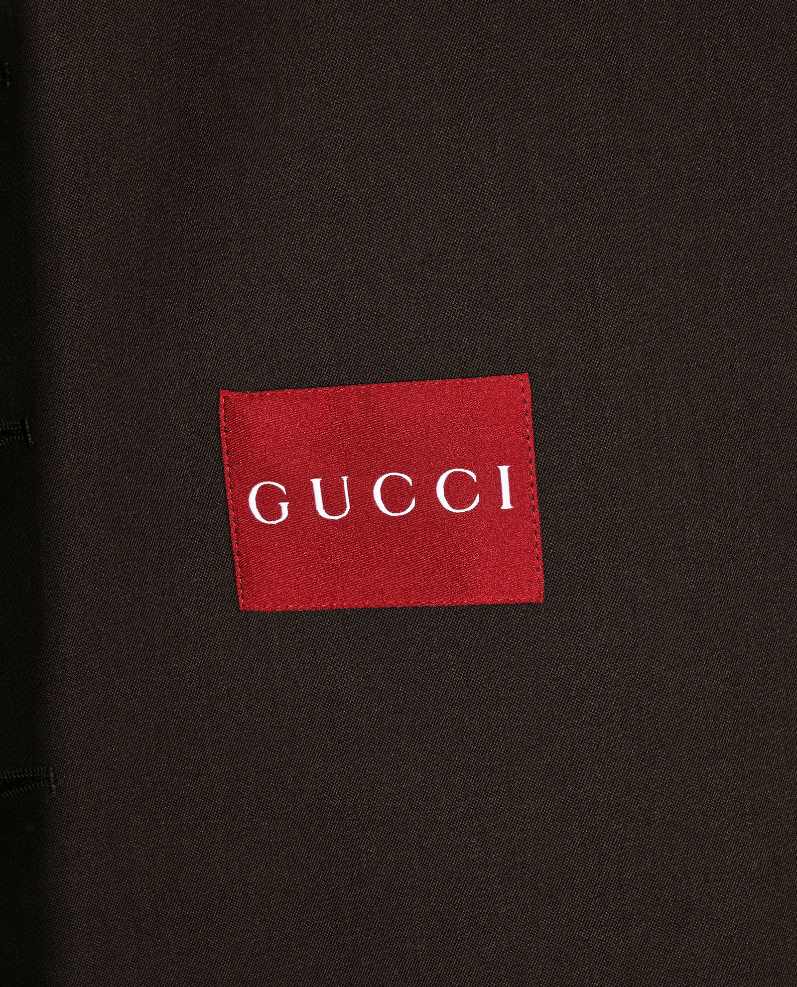 Gucci Sleeveless Coat, &pound;750, Clothing, Brown, Wool, Other view