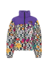 Gucci x North Face Floral-Print Puffer Jacket, front view