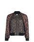 Gucci 2016 Lace Bomber Jacket, front view