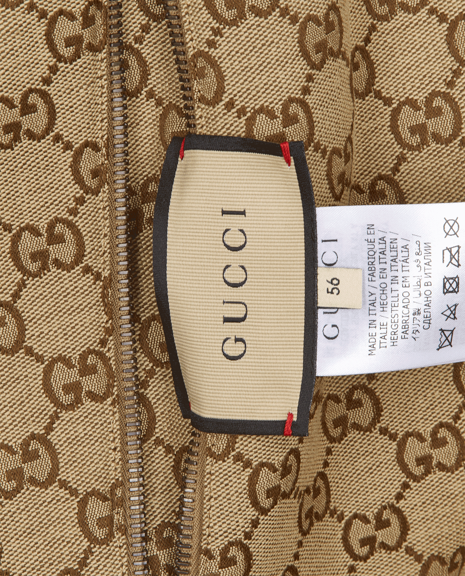 Gucci Reversible Jacket, &pound;850, Clothing, Tan, Cotton, Other view