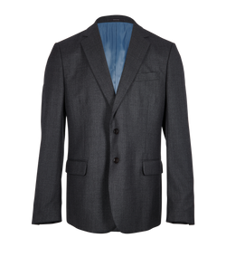 Gucci Suit Jacket, Wool, Grey, Sz XXXL, 3*