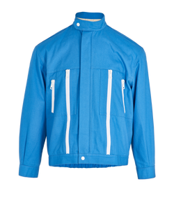 Gucci Hollywood Babylon Jacket, Mens, Cotton, Blue, Sz S, 3*