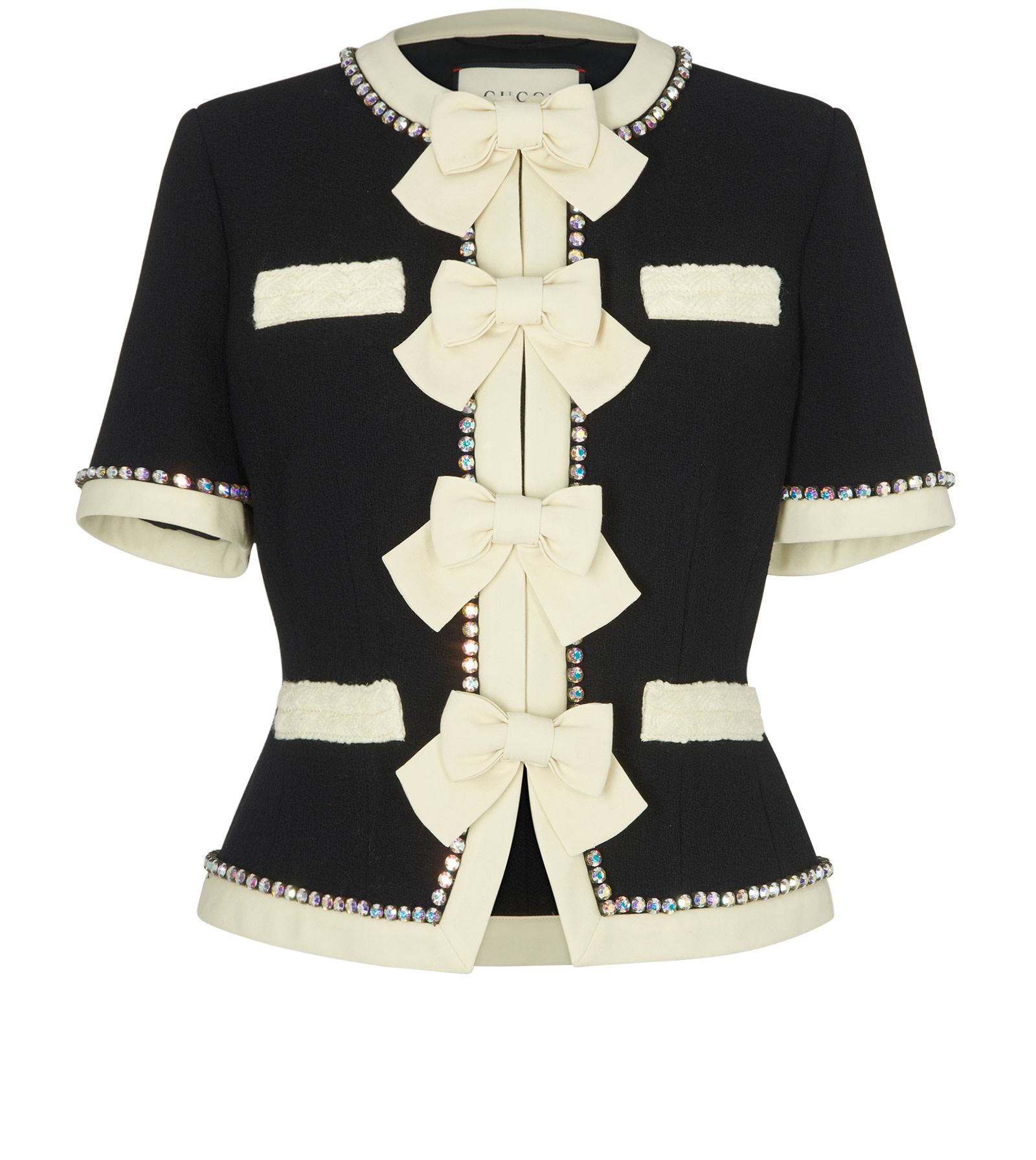 Gucci bow jacket online