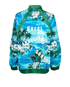 Gucci Beach View Print Bomber Jacket, back view