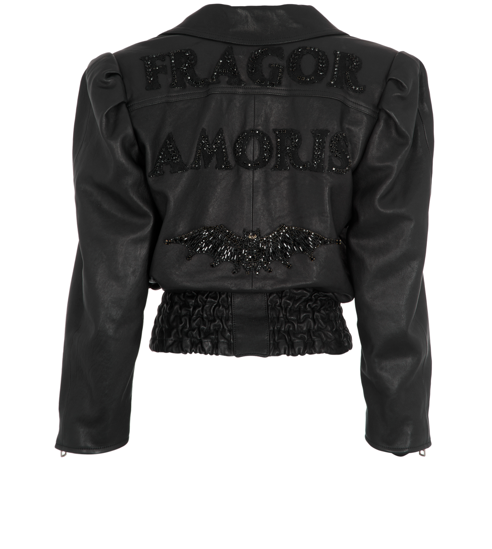 Pre-loved Gucci Cropped Biker Jacket - £1,300