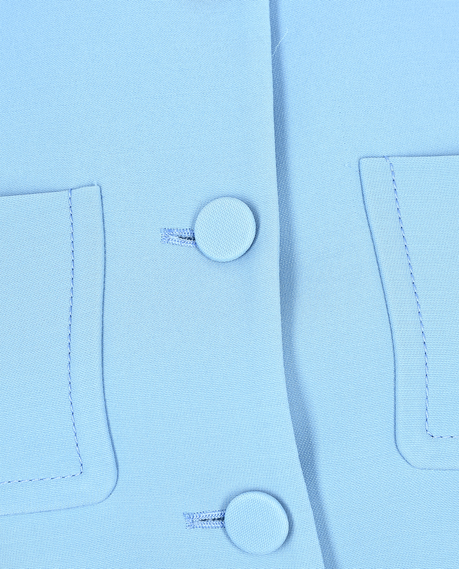 Gucci Sleeveless Belted Jacket, &pound;250, Clothing, Blue, Silk/Wool, Other view