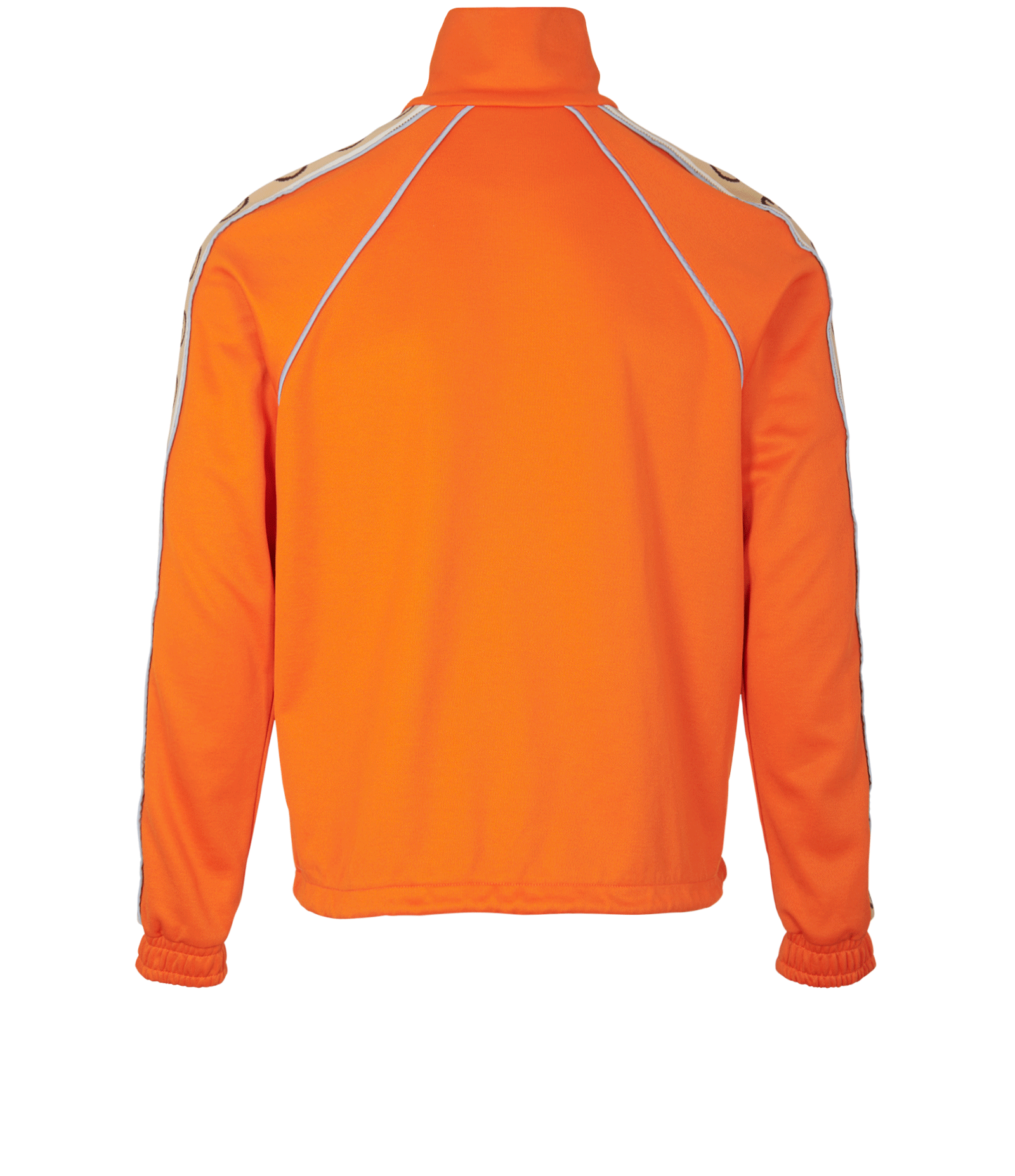 Gucci Technical Zipped Jacket, &pound;550, Clothing, Orange, Polyester (Polymer), Back view