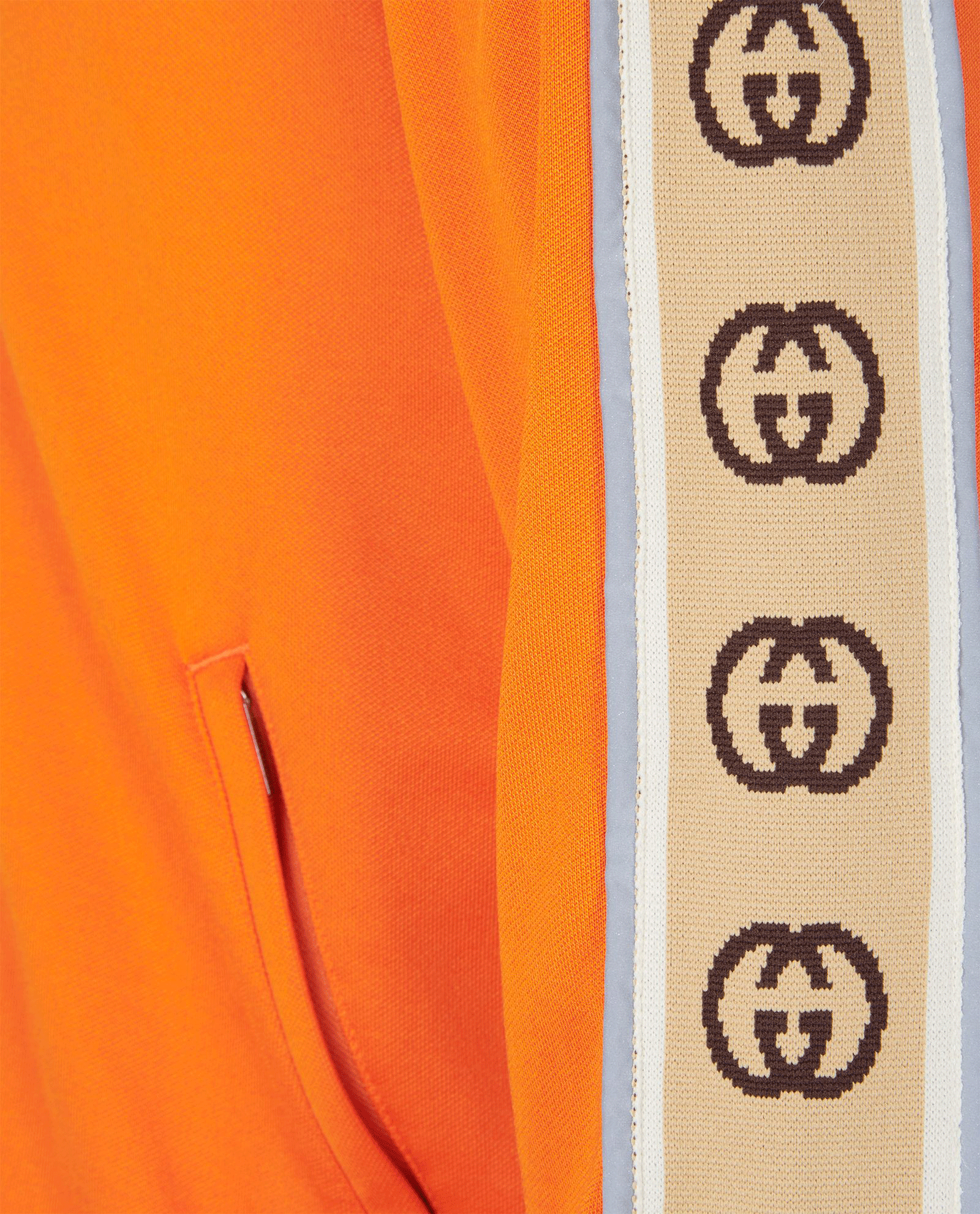 Gucci Technical Zipped Jacket, &pound;550, Clothing, Orange, Polyester (Polymer), Other view