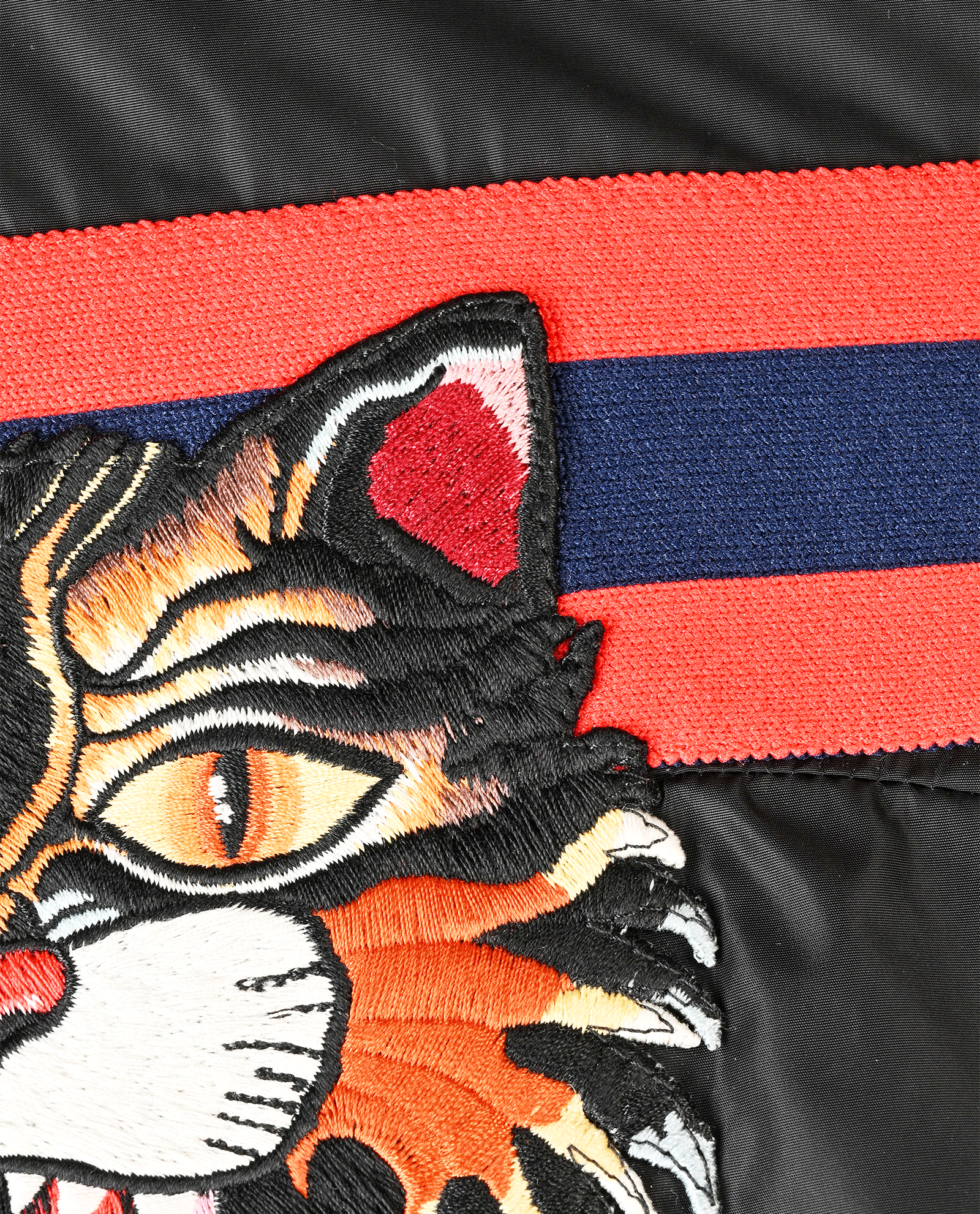 Gucci Angry Cat Windbreaker, &pound;450, Clothing, Black, Polyester Mix, Other view