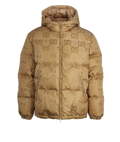 Gucci Jumbo GG Jacquard Puffer, front view