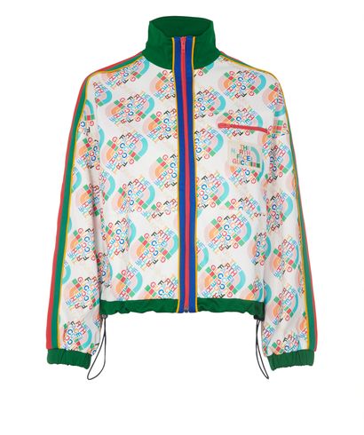 Gucci x The North Face Jacket, &pound;595, Clothing, Green/White, Polyester (Polymer), Front view