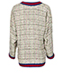 Gucci Crystal Embellished Tweed Jacket, back view