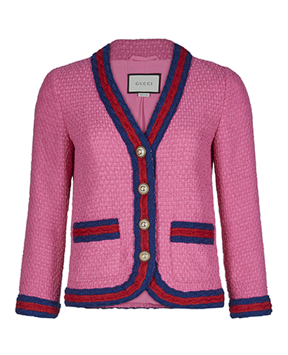 Gucci Faux Tweed jacket, front view