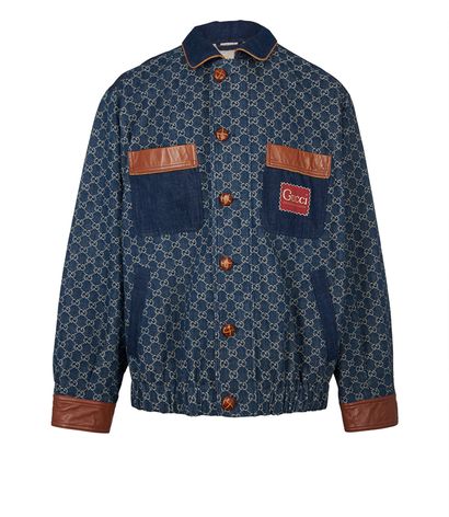 Gucci GG Supreme Jacquard Jacket, front view