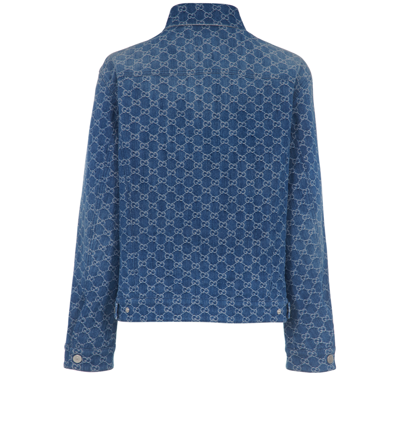 Gucci GG Denim Reversible Jacket, &pound;1,100, Clothing, Blue, Denim, Back view