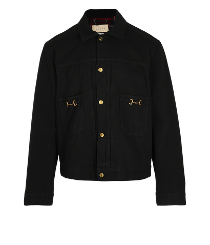 Gucci Horsebit Denim Jacket, front view