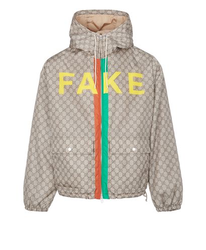 Gucci Fake/Not Windbreaker, front view