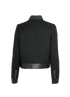 Gucci GG Denim Jacket, £995, Clothing, Black, Cotton/Leather, Back view
