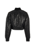 Gucci Reversible Cropped Bomber Jacket, back view