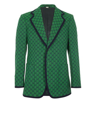 Gucci GG Single Breasted Blazer, front view